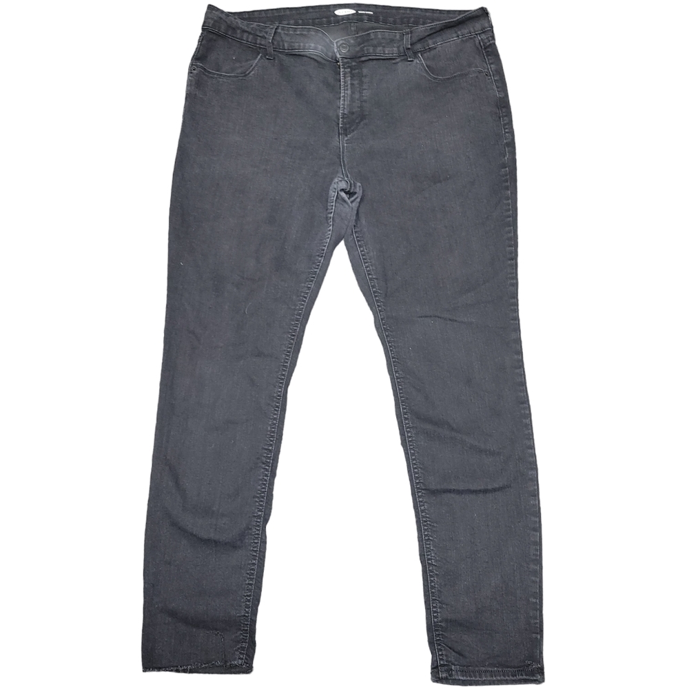 Old Navy Super Skinny Jeans Distressed. Size 16. Pre-owned.